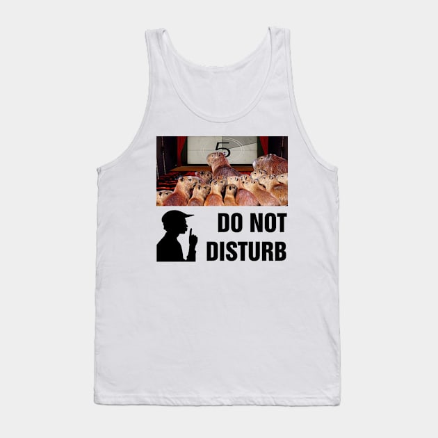 Do not disturb capybaras watching movie on cinema Tank Top by richercollections